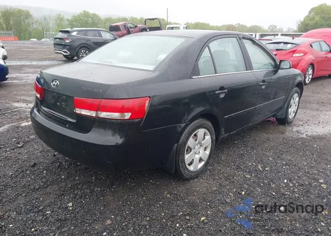 2007 Hyundai Sonata Gls из США, поврежденный, VIN 5NPET46C37H227153
